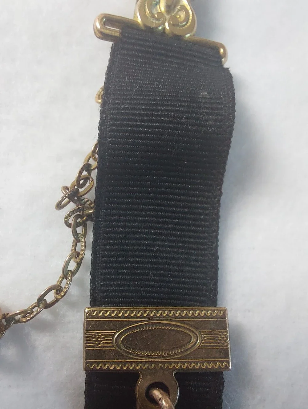 Vintage Victorian Watch Fob With Watch-Winding Commemorative Award, Gold-filled